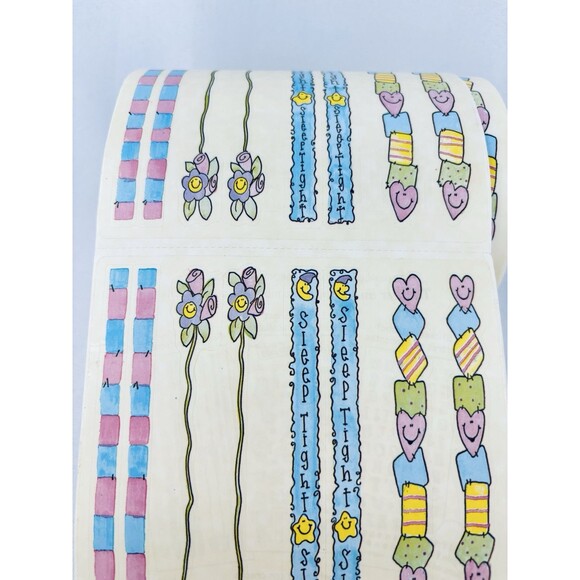 Vintage Sandy Lion Sticker Roll Baby Pregnancy Border Scrapbooking Sandylion - Picture 6 of 14